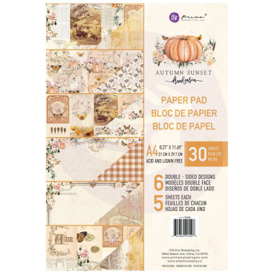 Prima Marketing Autumn Sunset A4 Paper Pad (995508)